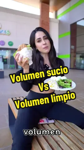 Qué camino vale más la pena tomar?  En el volumen limpio, controlas lo que comes para lograr ganar masa muscular, sin aumentar tanto tu porcentaje de grasa. En el volumen sucio, comes lo que quieras, no controlas alimentos, lo que puede suceder es que pierdas estética, y te costará más tiempo cuando quieras definir. #masamuscular #volumenlimpio #gym 
