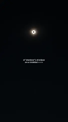 lo mas bonito que he visto en mi vida ❤️‍🩹 #eclipse #eclipsesolar #luna #sol #2024 #fyp #parati #eclipse2024 