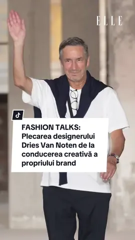 #FashionTalks: Domnica Mărgescu și Ioana Ulmeanu - @IoanaUlm - discută despre plecarea designerului Dries Van Noten de la conducerea creativă a propriului brand. Urmărește episodul integral pe canalul de YouTube ELLE România.  #driesvannoten #fashion #fashiontips 