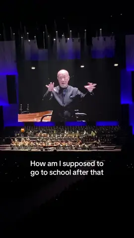 Im so grateful that i got to see the performance of a man that made the soundtrack of my childhood :,) #joehisaishi #ghibli #miyazaki #howlsmovingcastle 