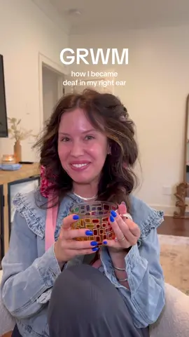 HAPPY MONDAY🥹🩷✨details on how I became deaf but listen to the end if u can ily guys!!!#momoffour #grwm #getreadywithme #motherhoodunfiltered #MomsofTikTok #morninggrwm 