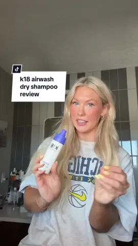 K18 never misses, this is absolutely brilliant and ill be using it forever 😌 @K18 Hair *not sponsored!!*  #airwashdryshampoo #k18airwash #k18 #review 