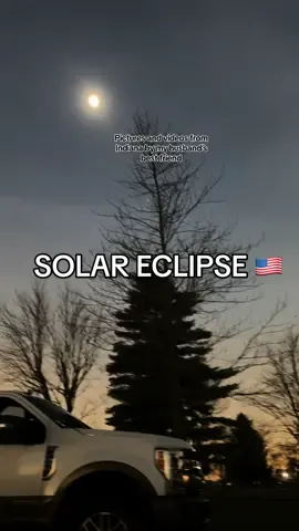 We are in Virginia and you couldn’t really see it 😭 #solareclipse#eclipse#eclipselunar#eclipsesolar#eclipse2024#eclissi#eclissisolare#wow#amazing  