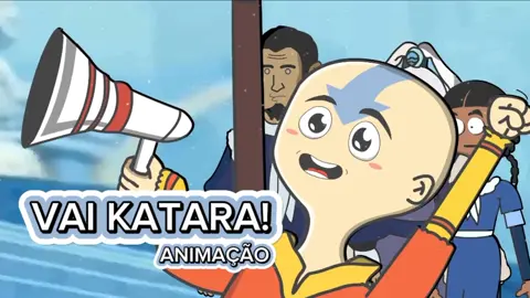 Vai Katara - Animação - O senhor não me dirruba #avatarthelastairbender #aang #katara #animação #desenhoanimado #meme 