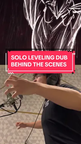 Here’s a behind the scenes look at the Jinwoo vs Igris fight 👍 Right after recording this, I went to meet with fans at a convention & talked to em for 4 hours. Bc of all that + allergies, I blew out my voice & coughed a lil blood the next day. Thanks for having fun with me the last couple of vids, y’all are real for that. I appreciate you 💙 #sungjinwoo #sololeveling #sololevelingedit #sungjinwooedit #voiceacting #voiceactor #anime #fyp