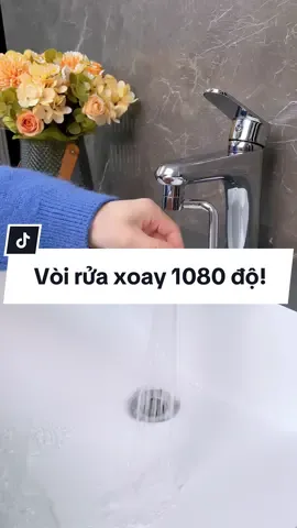Vòi phun nước lavabo nóng lạnh thiết kế xoay 1080 độ, chất liệu inox 304 sơn tĩnh điện. Biến vòi rửa của bạn thành sen đa năng, tiện dụng•[!!!  #sentam #voilavabo #lavabo #nhatam #noithatgiadung #hiendai #noithatphongtamdep #noithatthongminh 