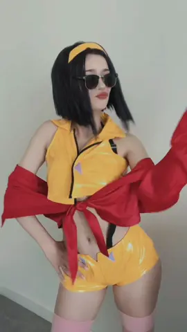 who can it be noww?🎷🎶 #fayevalentine #cowboybebop #fayevalentinecosplay #foryou #cowboybebopcosplay #anime 
