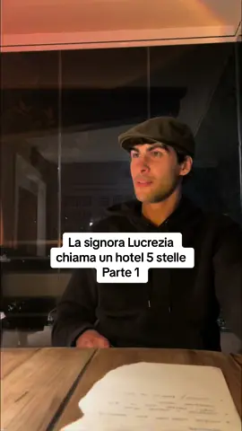 Scherzo telefonico di oggi: la signora Lucrezia chiama hotel 5 stelle. #scherzotelefonico 