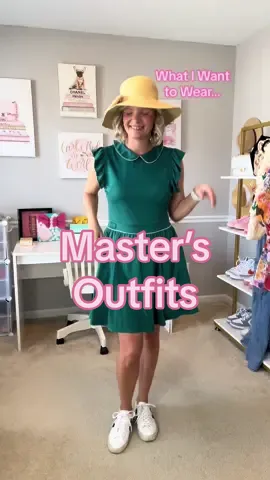So many cute Master’s outfit ideas so hopefully you don’t get rain! See you Tuesday! #womeninsports #womenwhogolf #golfoutfit #TheMasters #masters2024 #mastersoutfits