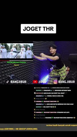 bisa lincah gitu 🤣👍 #thr #bangjibur 