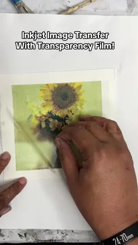 Injet Image Transfer using inkjet transparency film #InkjetTransfer #ImageTransferArt #DIYCrafts #TransferMagic #PrintableArt #CreativePrinting #MixedMediaArt #tiktokartist #mixedmediaartists 