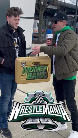 What's in the Money In The Bank briefcase? #WWE #mania #WrestleMania #philly #thisorthat