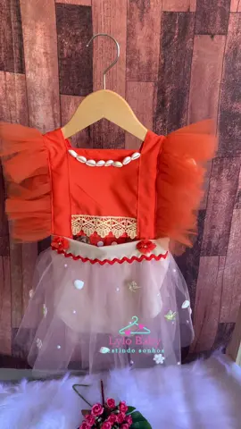 Romper luxo Moana R$: 120 TAM : 1 ano  Enviamos para todo Brasil. 📦 #1aninho #1ano #moana #moanacantik #moanaedit #moana🌺🌺🌸🌸🏝🏝💦💦 #romper #viraltiktok #romperbaby #fy #fabrication 