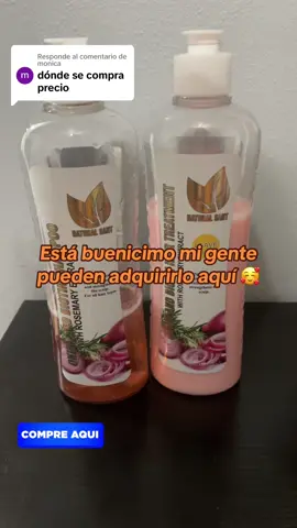 Respuesta a @monica #rosemary #cabellolisoyconbrillo #shampoonatural #tiktokshop #extractodecebolla 