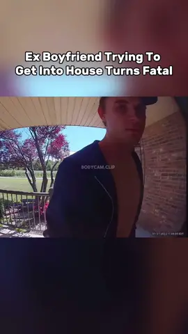 An Ex-Boyfriend decides to follow girl and her mom into their house. After trying to break throw the door with constant warning from the father inside, it consequently turns out bad for him. #exboyfriendbreakin #bodycamfootage #ringfootage #fypシ #copcam 