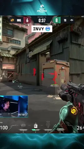 Invy got all three 😱 #VCTPacific