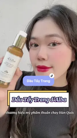 Lý do tại vì sao em chuyển sang dùng dầu tẩy trang d’Alba🎁 #dalba #dalbavn  #dalbacleanser #halago 