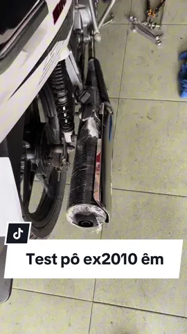 Test pô ex2010 gắn si110&50cc#lamdecal #lamdecal78 #pôex2010 #dochoixemay 