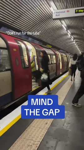 And there was another train 2 minutes away 😭 🎥 Instagram / jetsetting_jacki #london #tube #londonunderground #londontube #northernline #funny #mindthegap 