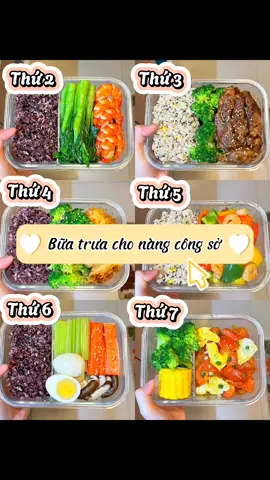 Bữa trưa healthy cho nàng công sở 🥦 #healthy #ealtclean #ttlhealthyfood #cungnhausonghealthy #thuongg1896 