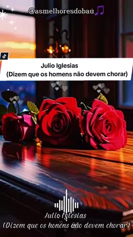 Julio Iglesias (Dizem que os homens não devem chorar) #musicaromantica #musicabrasileira #musicaboa #musicaantiga #julioiglesias #anos80 #anos90 #anosatrás #enriqueiglesias 