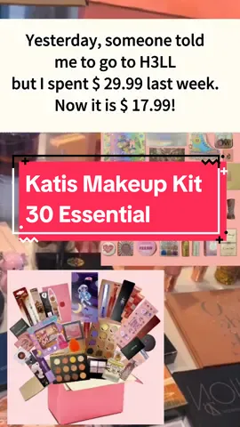 #ad Katis Makeup Kit 30 Essentials#fouryou #fyp #tiktokshopping #tiktokshopblackfriday 