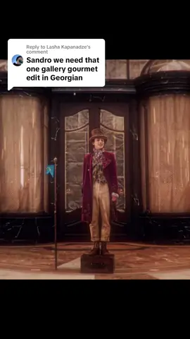 Replying to @Lasha Kapanadze Done ✅ #wonka #dune #dune2 #timotheechalamet #dubbing #voice #voiceactor #voiceacting 