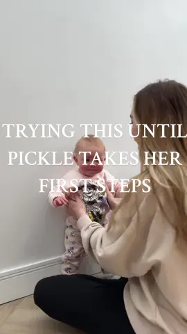 Does this work guys? I saw @Megan | First Time Mum and Caleb doing it! I wonder if we will get her first steps on camera #firsttimemum #mumsoftiktok #mumvlog #mumtok #firststeps #babyfirststeps #CapCut 