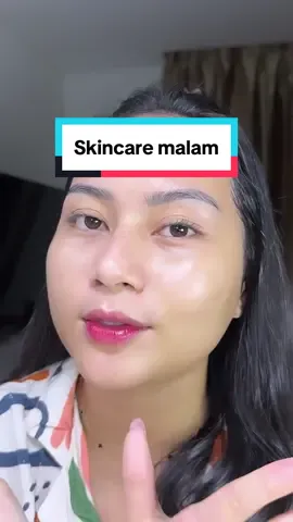 Mau lebaran pasti makin rajin nih skincareannya😌 #urutanskincaremalam 