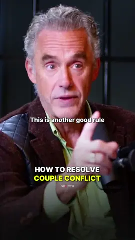 Golden rule for couple conflict. Speaker: Jordan Peterson #coupleconflict #relationships #resolution