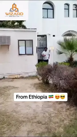 #wizardimmigrationservices our first appilcnta from Ethiopia and he get working visa to Europe  😎 