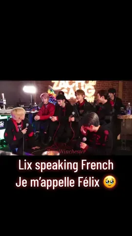 ✨Felix speaking french✨ “With the deep voice, omg my heart is melting. Look away from me” 😂🤩 The host was whipped for our Lixie 😂♥️ #straykids #skz #leefelix @Stray Kids @straykids_japan 