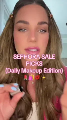 holy grail daily makeup products! So much is still in stock for the #sephorasale #sephorahaul #sephorasale2024 #dailymakeup #makeuptutorials 