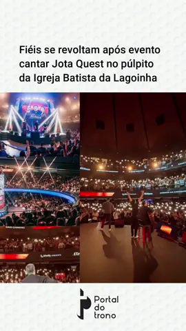 Um evento na Igreja Batista da Lagoinha, em Belo Horizonte, causou polêmica entre fiéis. Palestra da “A Trinca”, composta por empresários famosos, atraiu multidão em BH, mas um vídeo de participantes cantando música secular dentro do templo gerou críticas. #lagoinha #lagoinhabh #andrevaladao #jotaquest 