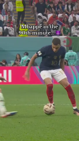 Mbappe took that personally. Went looking for revenege… 