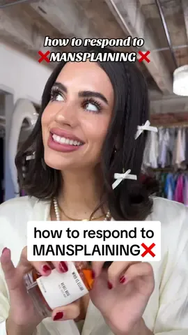 when his boss did that I- 😂😂 grwm storytime! #howtorespond #mansplaining #madibweb #grwmstorytime 