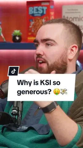 Why is KSI so generous? 🤑💸 #WhatsGood #KSI #Sidemen #Money 