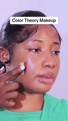 USING COLOR THEORY TO DO MAKEUP #makeupchallenge #makeuptutorial #foundationroutine #colortheory #colortheoryfoundation #colorcorrection #coloranalysis #colortheoryexplained #makeuphacks #makeupbasics #makeuptutorial #blue #red #yellow #white 