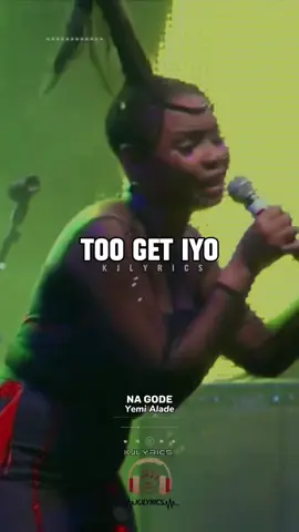 Na gode - Yemi Alade 💥🎶 #Yemialade #kjlyrics #fypシ゚viral #fyp #fypシ #nagode #newmusic #liveperformance #viral #trending 