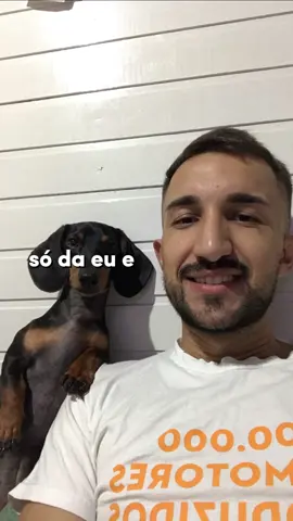 Eu e um dos meus casca de bala❤️  #CascaDeBala #miamistad #dog #cachorro #daushchund #salsichinha #CascaDeBala #miamistad 