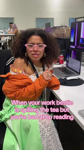 Office gossip on the LOW LOW.. a lil too low 🫠 #workhumor #officehumor #workcomedy #whisper #asmr 