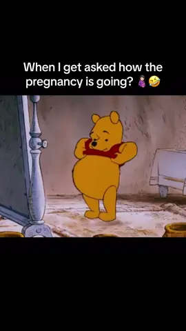 34 weeks pregnant and mama is feeling hungry 😂🤰🏻🤣 The appetite has definitely increased lmao  #pregnantlife #pregnant #winniethepooh #iconic #3rdtrimester #funnyvideos #funnyreels 