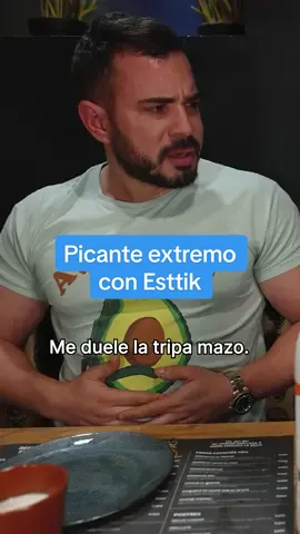 El día que acabé llorando junto a @Esttik en su Restaurante y casi echamos la cena por comer un picante extremo llamado “ai ai ai”. Recomendación: NO lo probéis y menos una cucharada como nosotros… 🥵 #picante #spicy #esttik 