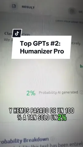 Top GPTs de ChatGPT - #2 Humanizer Pro #chatgpt #humanizer #IA #iaenespañol #gemini #jijijija 