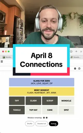April 8 Connections | Can someone tell me what a spat is? #connections #nytconnections #nytgames #nyt #nytimes 