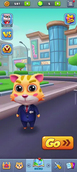 Cat Runner Game #foryoupage #gaming #cat #viraltiktok #foryou #fun #fyp #game 