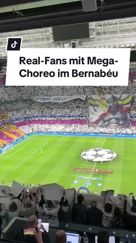 POV: Der Blick ins neue Bernabéu ⚪️🥹#realmadrid #real #choreo #fans #fussball #championsleague 