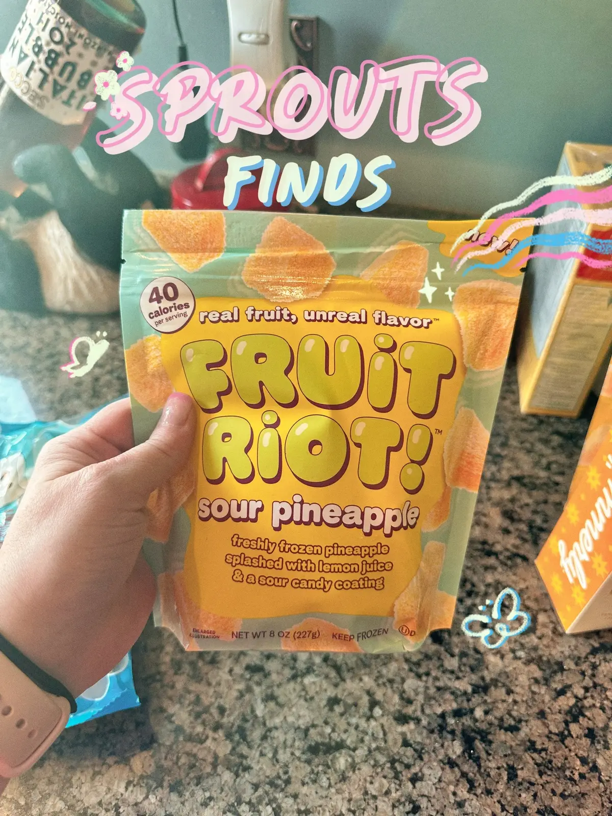 Those fruit riots are so sour but so good and I’m ✨obsessed✨ #​sprouts  #​Lemon8Diary #​springbreak #​healthylifestyle2024 #​groceryessentials #​groceryfinds #​sproutsfinds #​healthysnacks #​snacks  #​sweets @Sprouts Market #Lemon8 