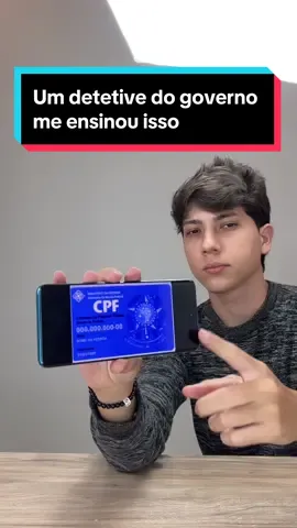 Faça isso para descobrir os dados de alguém! #dicas 