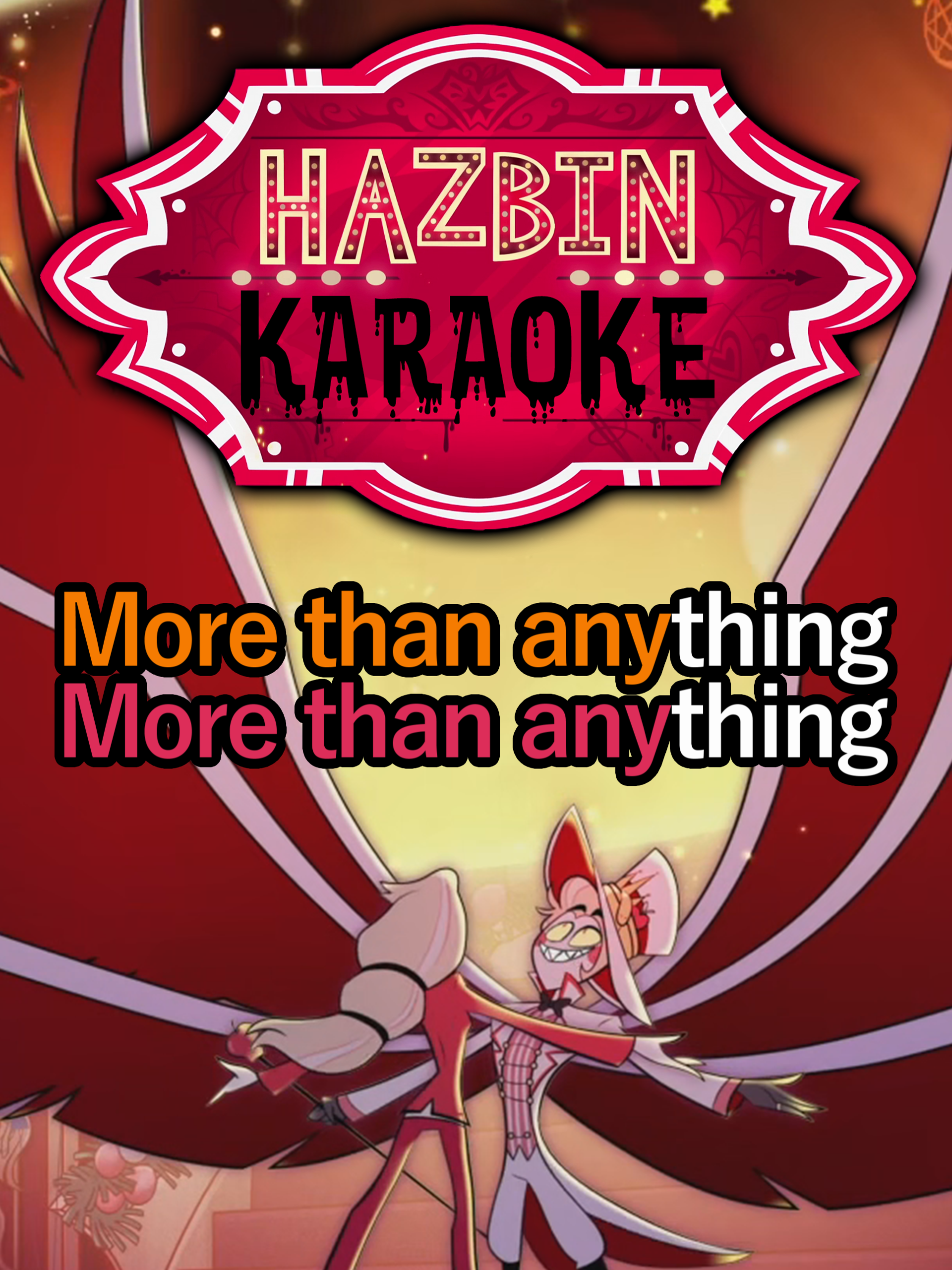 More Than Anything (Karaoke) | Hazbin Hotel #karaokeduet #hazbinhotel